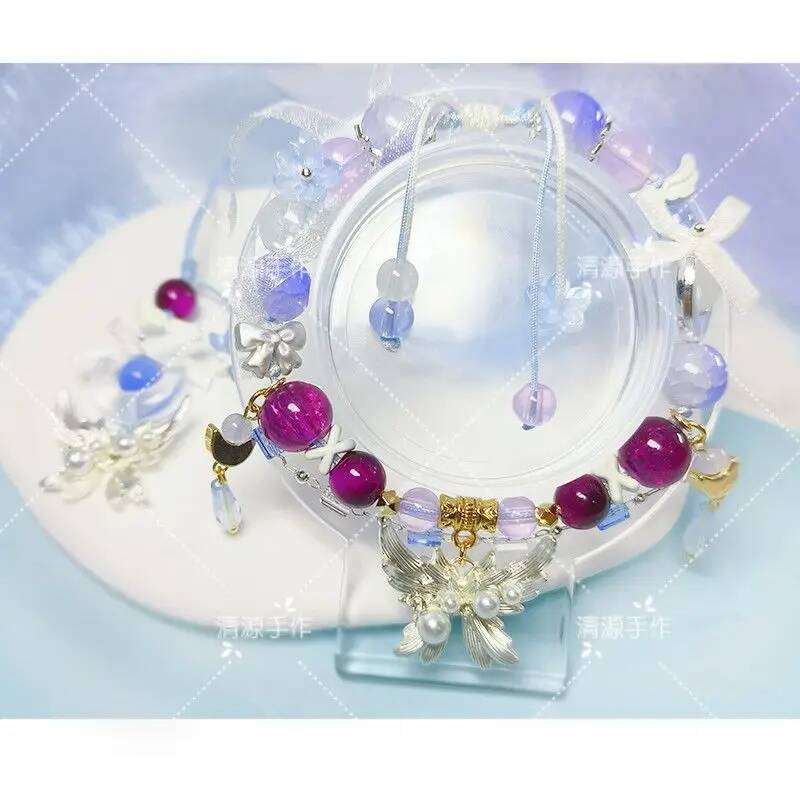 Women Accessories Bracelet - Pulseira de Cristal Elegante Genshin Acg