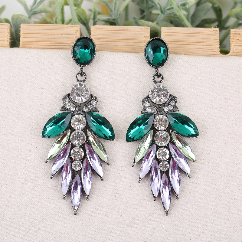 Women'S Accessories Manufacturers - Brincos femininos de cristal de alta