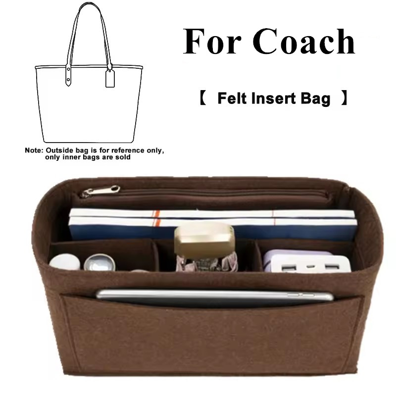 Women'S Accessories Coach - Organizador de Bolsa em Feltro: Forro