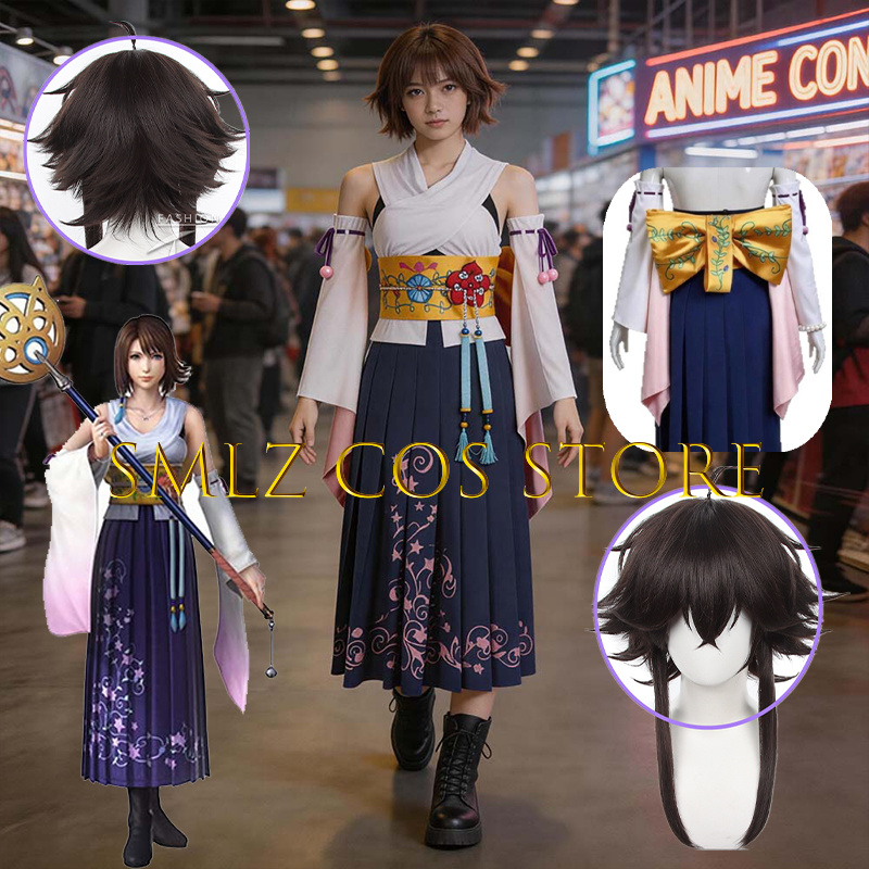 Women'S Accessories For Suit - Fantasia Cosplay Yuna FF10 X Smlz