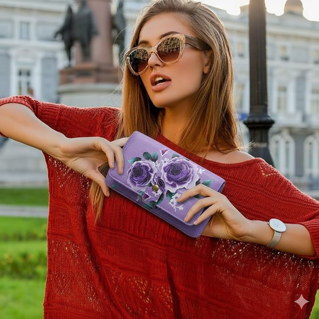 Women'S Accessories Purse - Carteiras Clutch Elegantes de Couro PU