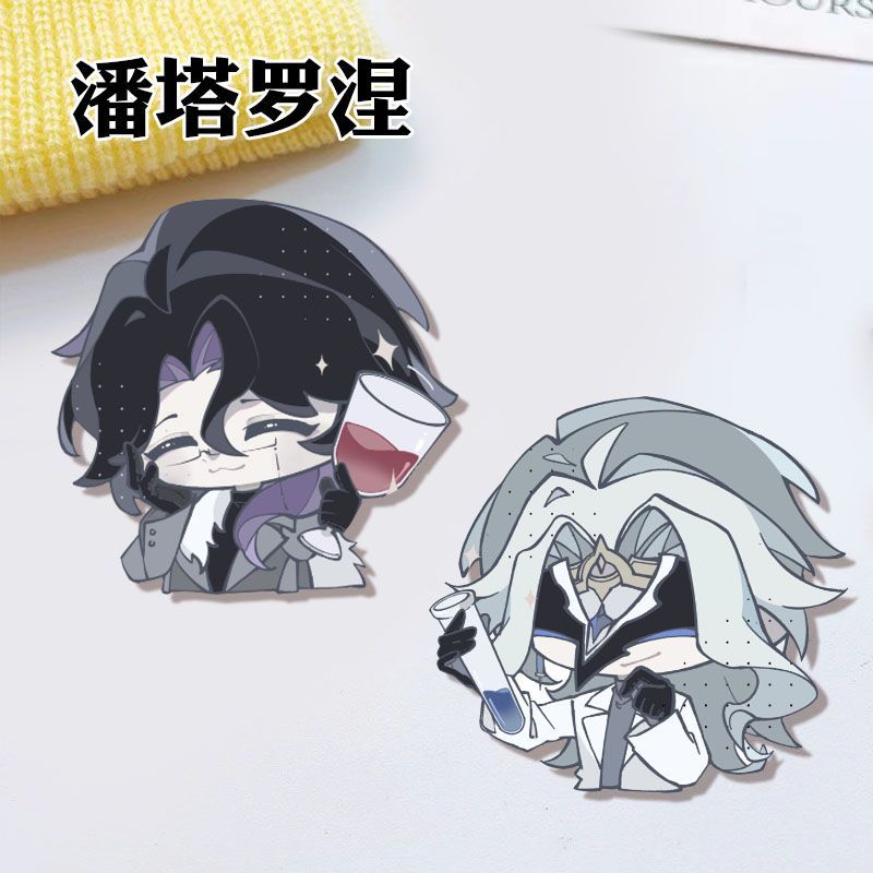 Women Accessories To Gift - Broche de Acrílico Genshin Impact Dottore