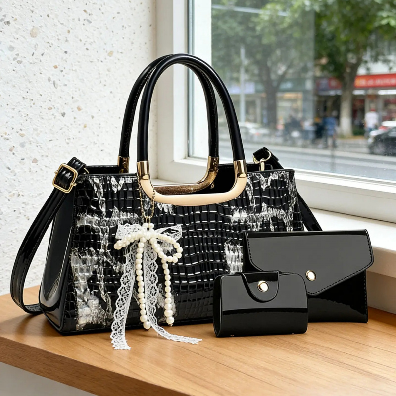 Women Accessories To Gift - Conjunto de Bolsas Femininas, Clutch de