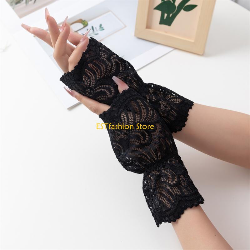 Women'S Accessories For Formal Wear - Y5GC Renda Mangas Destacáveis ​​Punho Camadas