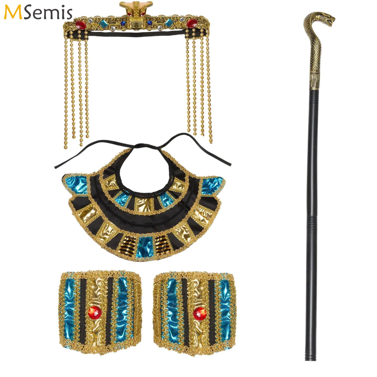 Women Accessories In Egypt - Cleópatra Rainha Egípcia Peruca e Contas