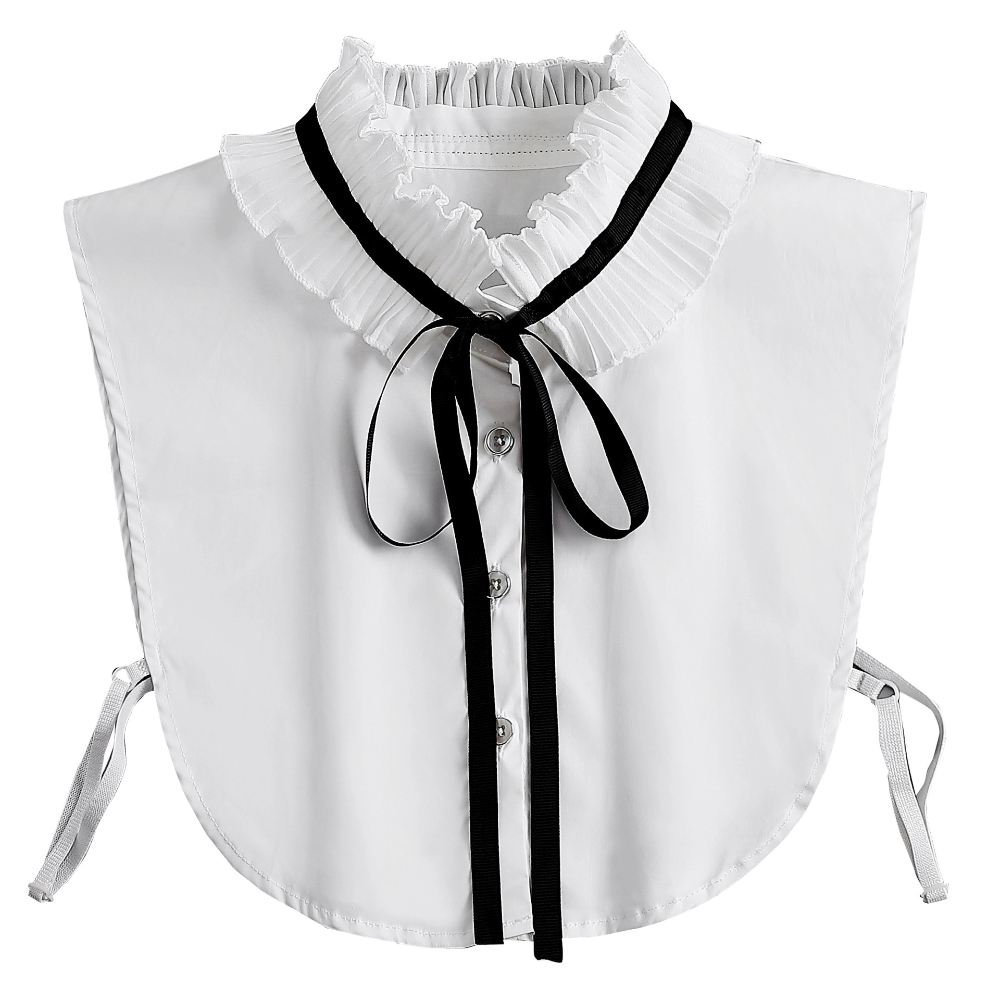 Women'S Accessories Manufacturers - Coreano feminino órgão renda plissado gola