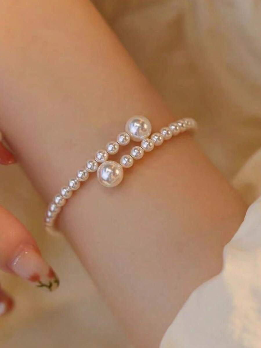 1 peça de pulseira elegante aj - Women Accessories Bracelet avaliação e preço