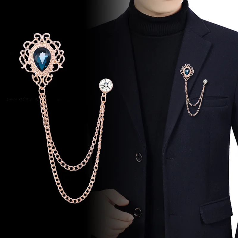 Novo vintage borla corrente st - Women'S Accessories For Suit avaliação e preço