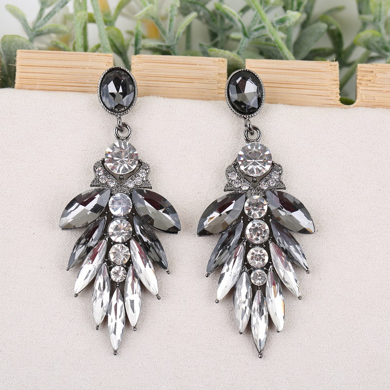 Brincos femininos de cristal d - Women'S Accessories Manufacturers avaliação e preço