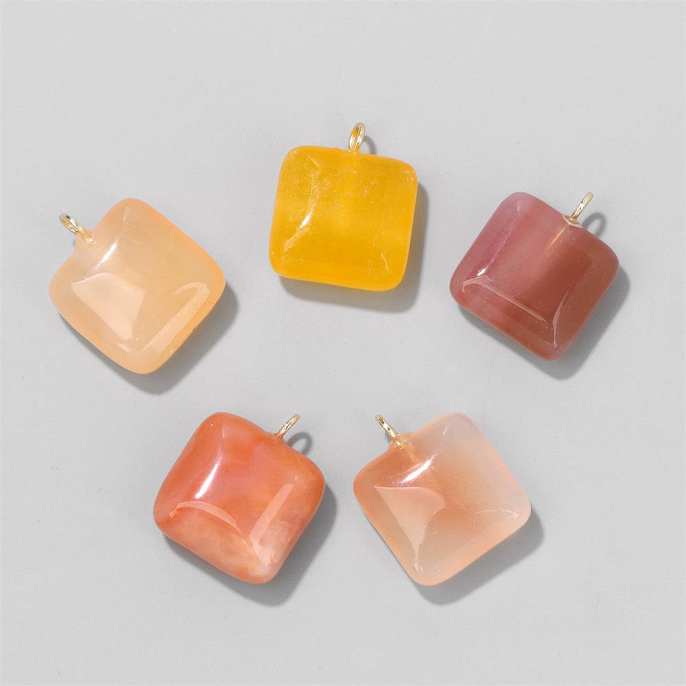 Doce rosa ágata pedra encantos - Women'S Accessories Purse avaliação e preço