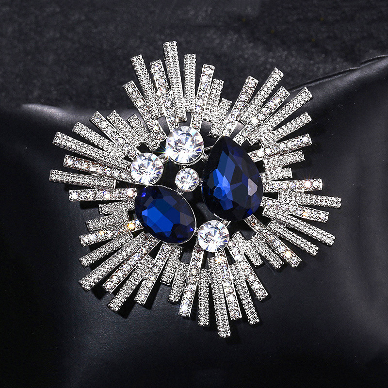 Broche de cristal de luxo de a - Women'S Accessories Manufacturers avaliação e preço