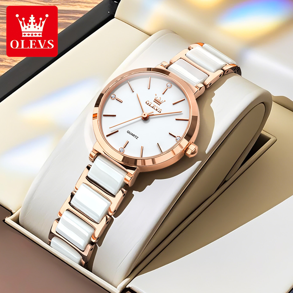 Olevs relógio feminino 5877 lu - Women Accessories Bracelet avaliação e preço