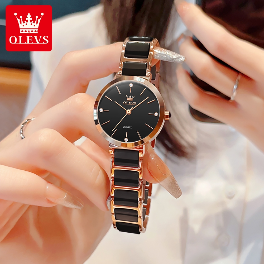 Olevs relógio feminino 5877 lu - Women Accessories Bracelet avaliação e preço
