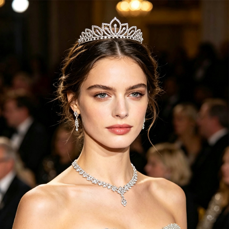 Tiara de Noiva com Coroa de St - Women Accessories To Gift avaliação e preço