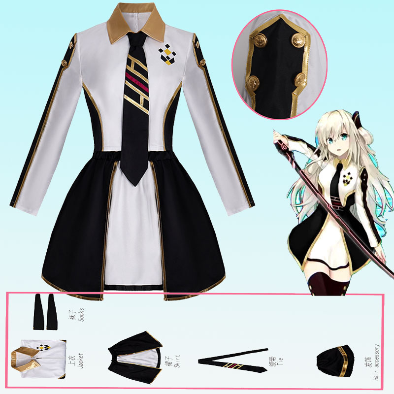 Anime feminino traje cosplay t - Women'S Accessories For Suit avaliação e preço
