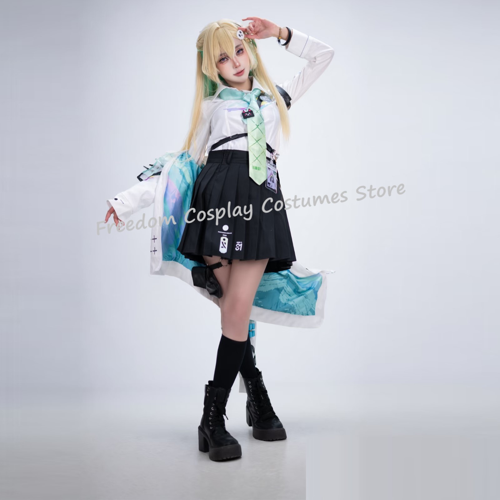Fantasia de cosplay do jogo Wu - Women'S Accessories For Suit avaliação e preço