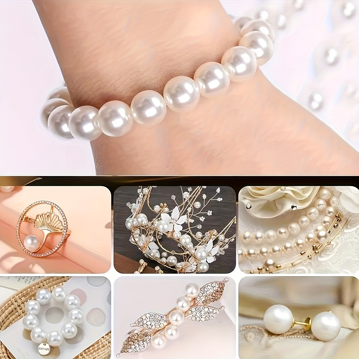 1388 peças de Contas Redondas  - Women Accessories Bracelet avaliação e preço