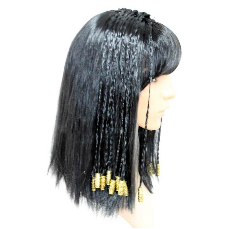 Cleópatra peruca mulher egito  - Women Accessories In Egypt avaliação e preço