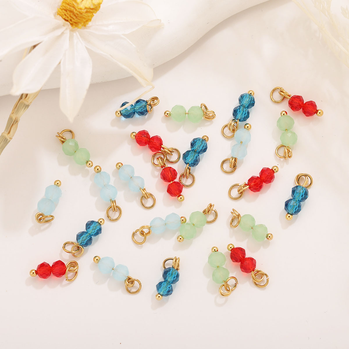 10 peças de Charms de Cristal  - Women Accessories Bracelet avaliação e preço