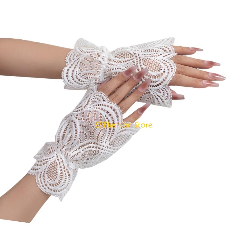 Y5GC Renda Mangas Destacáveis  - Women'S Accessories For Formal Wear avaliação e preço